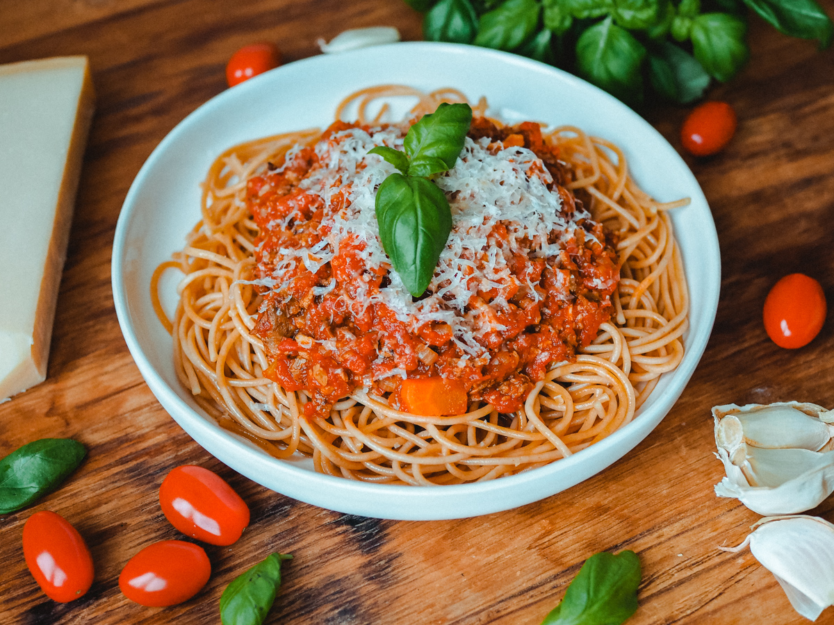 Esitellä 65+ imagen nyhtökaura pasta bolognese